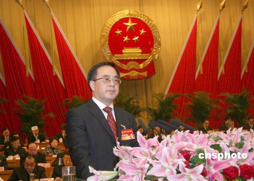 河北十一屆人大二次會(huì)議選舉胡春華為省長