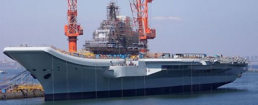 瓦良格號(hào)航空母艦。