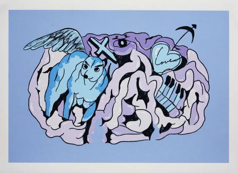 周杰倫變身版畫家 僅售5000元1幅仍賣不掉 周杰倫變身版畫家 僅售5000元1幅仍賣不掉