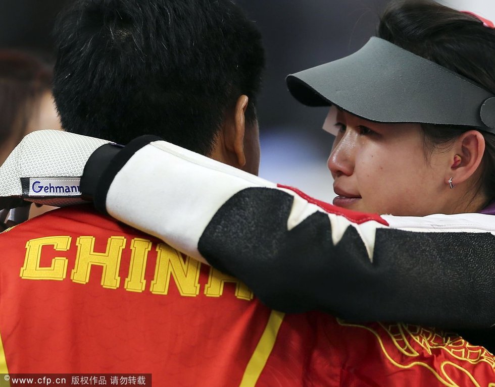 易思玲奪奧運(yùn)中國軍團(tuán)首金