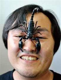 男子養(yǎng)200只蝎子當(dāng)寵物 交配兩次后死亡 男子養(yǎng)200只蝎子當(dāng)寵物 交配兩次后死亡