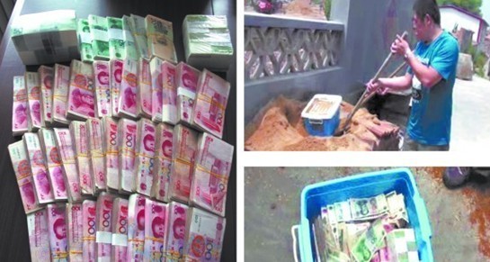 獨(dú)行大盜落網(wǎng) 民警沙堆刨出50萬(wàn)贓款 獨(dú)行大盜落網(wǎng) 民警沙堆刨出50萬(wàn)贓款