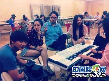 中國好聲音幕后照