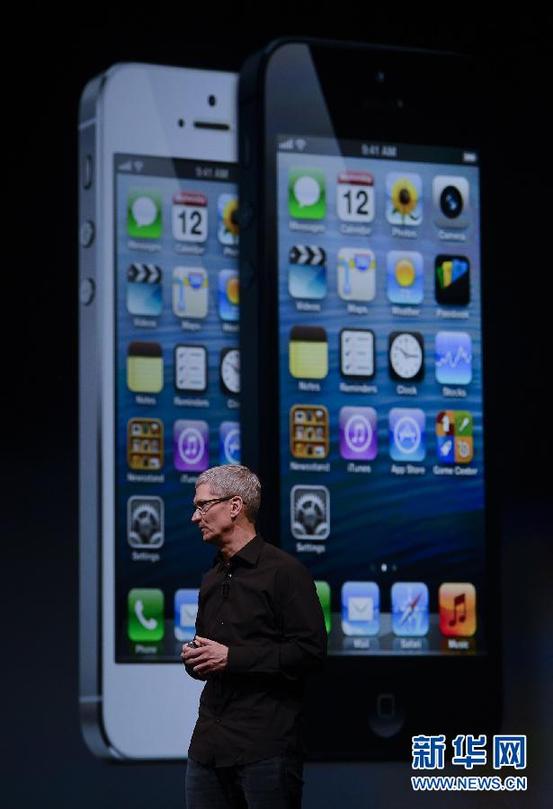 蘋果發(fā)布iPhone5