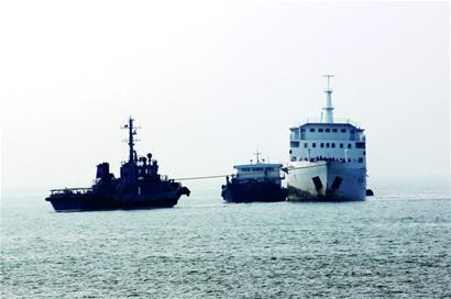 青島中苑號中抽出8千噸水 曾是高消費(fèi)場所1頓飯上千