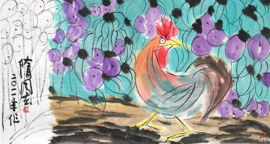 畫出大美大新——隋同玄中國(guó)文人畫作欣賞