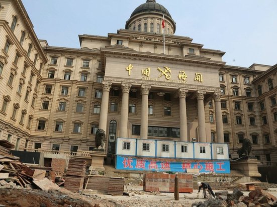 長沙海關(guān)辦公樓擴(kuò)建 外形氣派酷似美國白宮