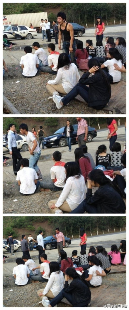 湖南載48名學(xué)生大巴翻下山崖 已致4死8重傷