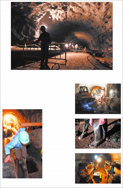 地下供熱管網(wǎng)施工現(xiàn)場(chǎng):不知晝夜但求暖流