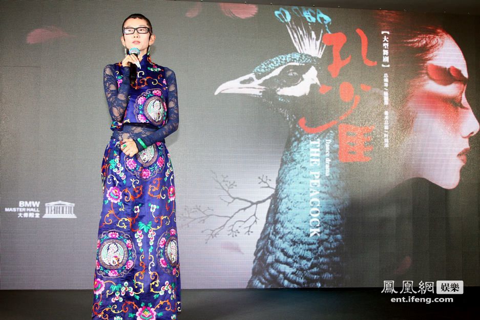 楊麗萍告別巡演眾大腕捧場 李雙江緊握楊麗萍