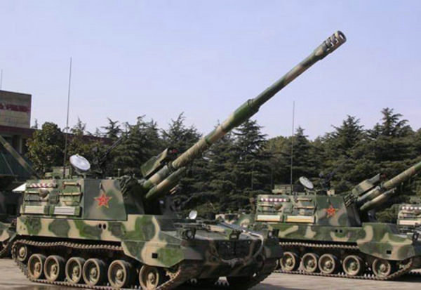 中國(guó)軍工公布解放軍最新式榴彈炮 外形威猛