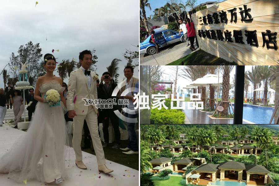 明星婚禮拼財(cái)力 真羨慕死人