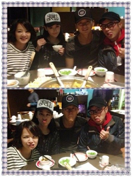 李晨張馨予風(fēng)波后恩愛(ài)合影破分手傳聞(圖)