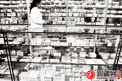 藥店里藥品擺放有講究。(資料圖片)