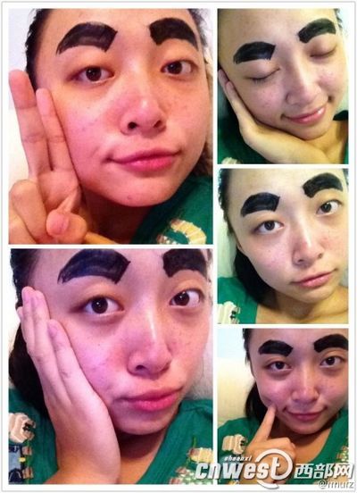 網(wǎng)絡(luò)紅人盤(pán)點(diǎn) 鬼臉妹子犯二走紅