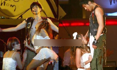 明星演唱會霹靂震震 各種秀底線