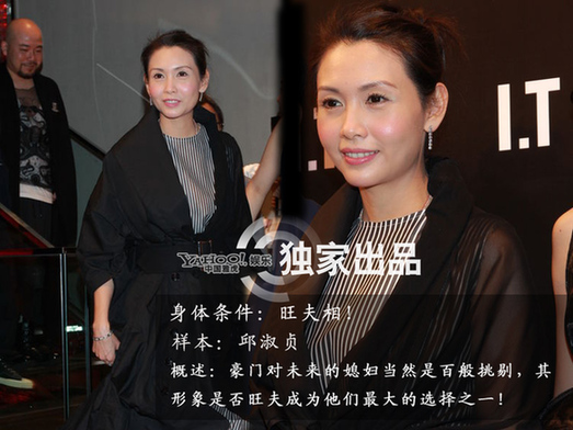 女星嫁豪門須有旺夫相