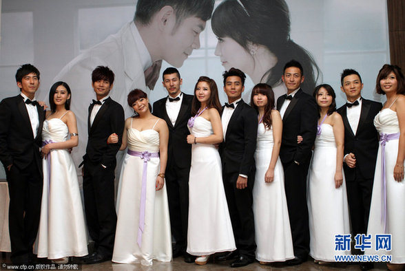 明星伴娘伴郎團(tuán)PK