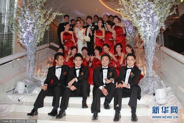 明星伴娘伴郎團(tuán)PK