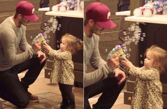 七公主搶玩泡泡機