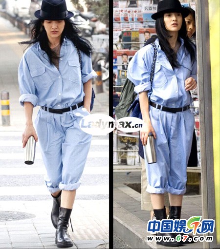 周迅海量街拍氣場驚人