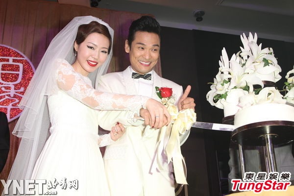 杜德偉娶26歲嫩妻婚宴曝光 天心外籍男友首亮相