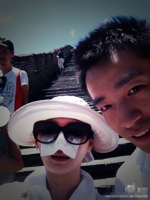 前段時間，大S汪小菲到長城旅游