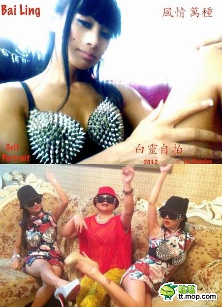 又是一個跟干露露叫板的艷星！