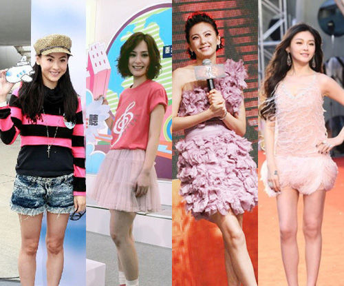 情敵穿衣較勁 看誰最有范兒？