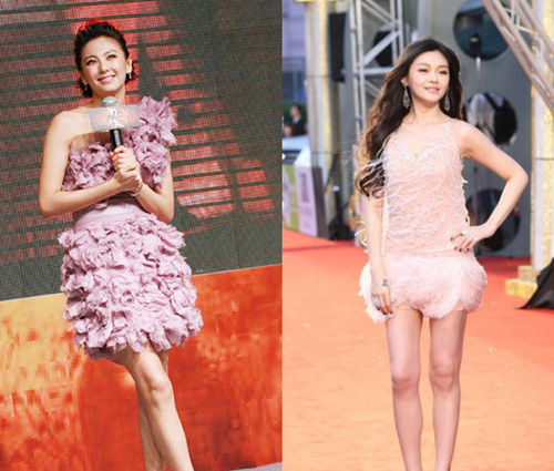 情敵穿衣較勁 看誰最有范兒？