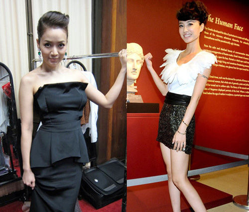 情敵穿衣較勁 看誰最有范兒？