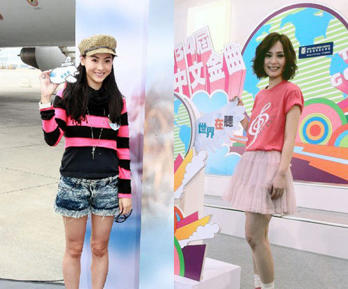 情敵穿衣較勁 看誰最有范兒？