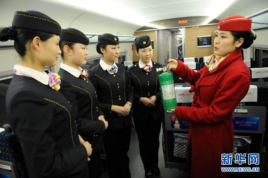 （社會）（2）“動姐”備戰(zhàn)西京高鐵開通