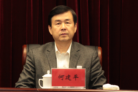 市委常委、市紀委書記何建平出席會議