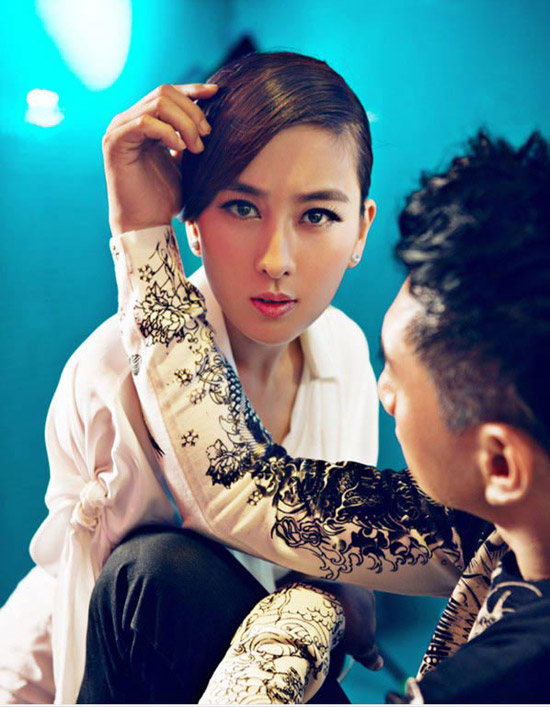 傳馬蘇與吳奇隆深夜同居 海量親密照曝光(圖)