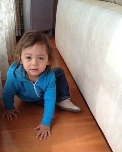 劉燁兒子超萌。