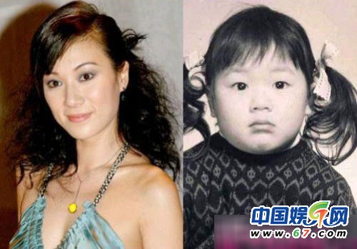 TVB明星童年照 黃宗澤孤僻抱貓 滕麗名三角眼無美女相