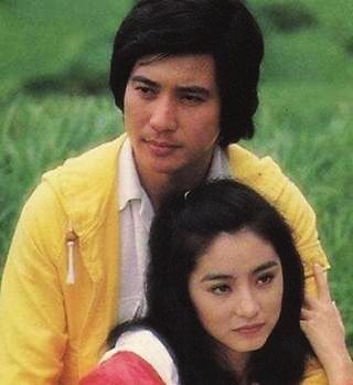 林青霞與秦漢。（資料圖）