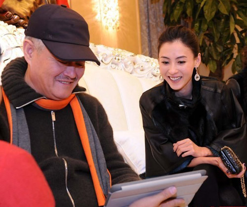 張柏芝今年欲登遼視春晚 會本山大叔吃火鍋