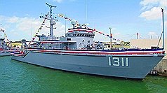 臺軍春節(jié)巡弋海上操演 2艘美獵雷艦首現(xiàn)身