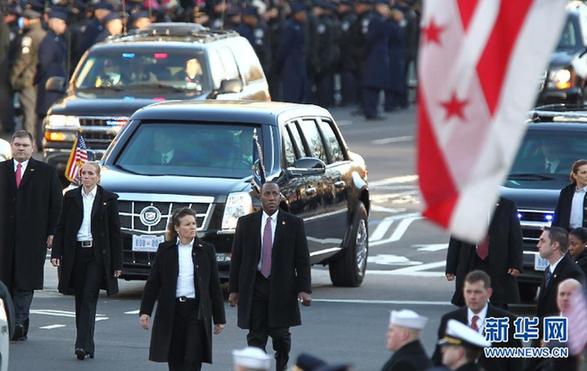 美國(guó)總統(tǒng)就職游行在華盛頓舉行