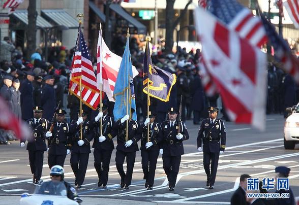 美國(guó)總統(tǒng)就職游行在華盛頓舉行