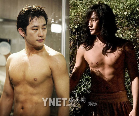 韓劇中頻現(xiàn)激情戲來(lái)挽救收視 樸施厚裸身狂吻三女