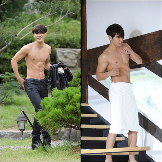 韓劇中頻現(xiàn)激情戲來挽救收視 樸施厚裸身狂吻三女