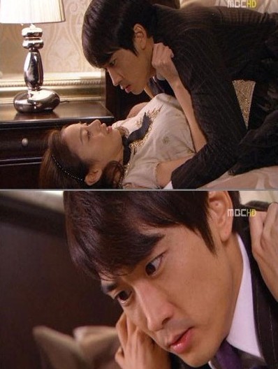 韓劇中頻現(xiàn)激情戲來挽救收視 樸施厚裸身狂吻三女