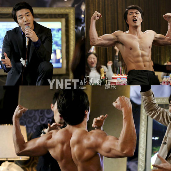 韓劇中頻現(xiàn)激情戲來(lái)挽救收視 樸施厚裸身狂吻三女