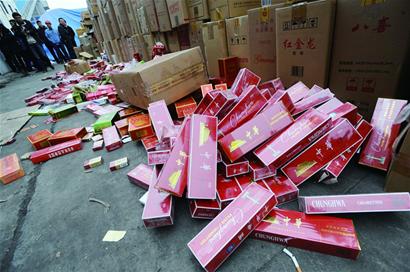 我市昨銷毀一批假冒卷煙 970萬支假煙送進(jìn)熱電廠焚燒發(fā)電3000度 我市昨銷毀一批假冒卷煙 970萬支假煙送進(jìn)熱電廠焚燒發(fā)電3000度