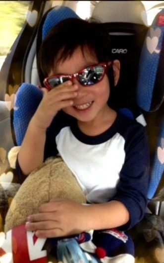 林志穎曬兒子正面帥照