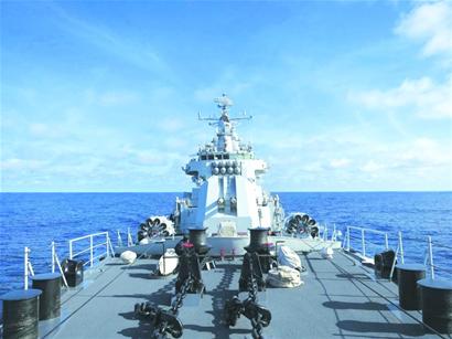 北海艦隊遠海訓練編隊再次穿過宮古海峽