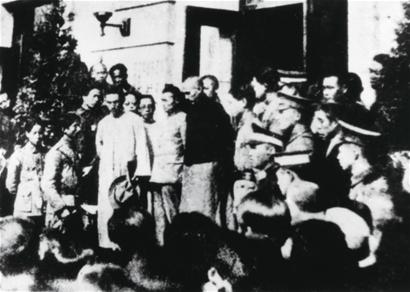 179名青島學(xué)生赴南京請愿 掀起反日救國洪流